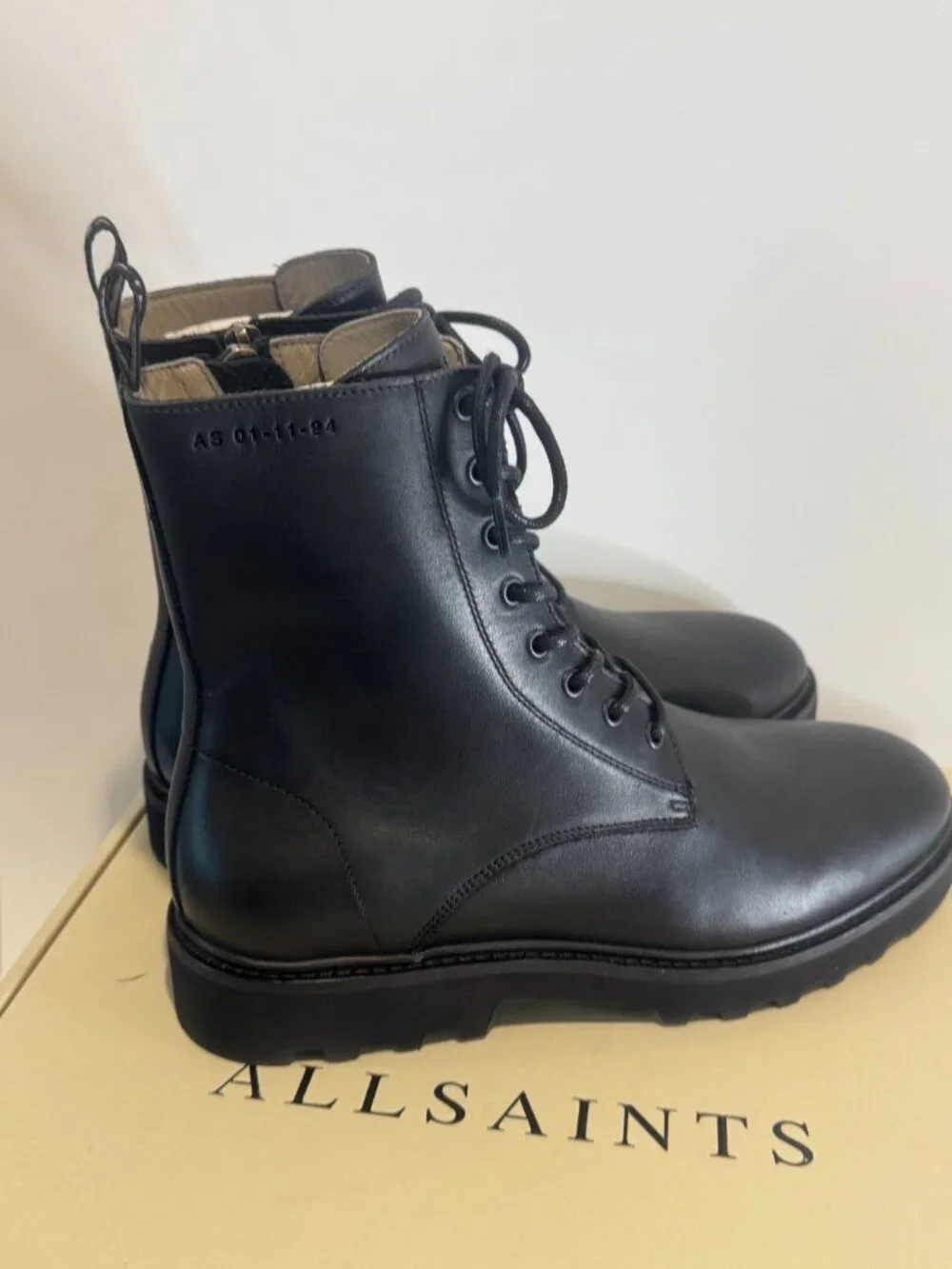 AllSaints Beckett Zip Boot Men's size 7 Brand New